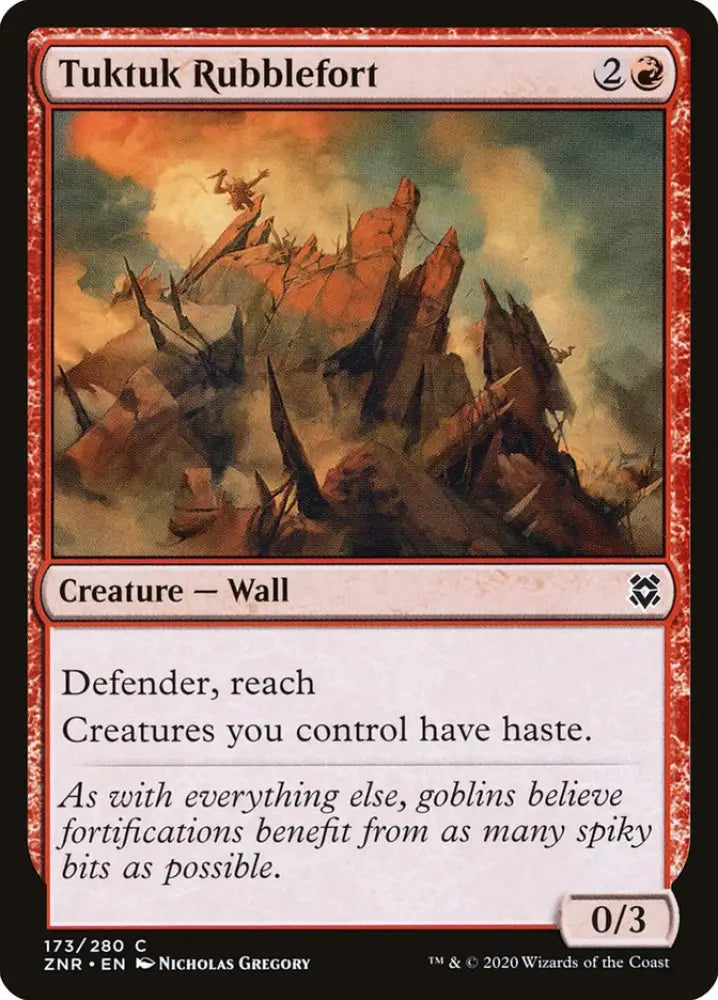 Tuktuk Rubblefort [Zendikar Rising] - MTG Single