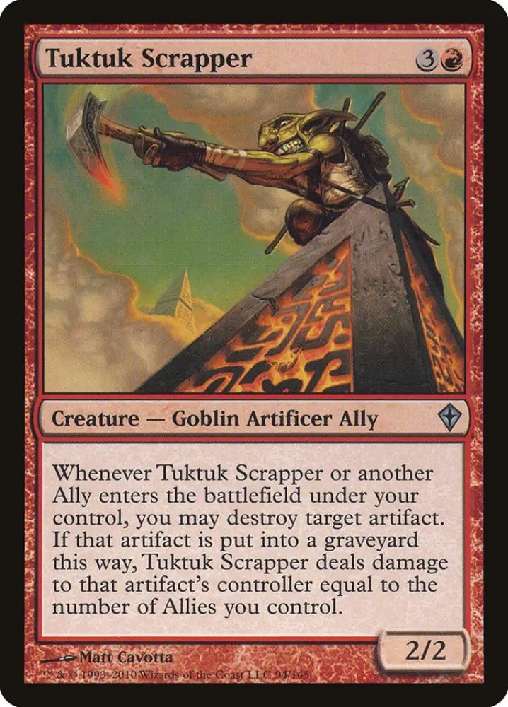 Tuktuk Scrapper [Worldwake] - MTG Single