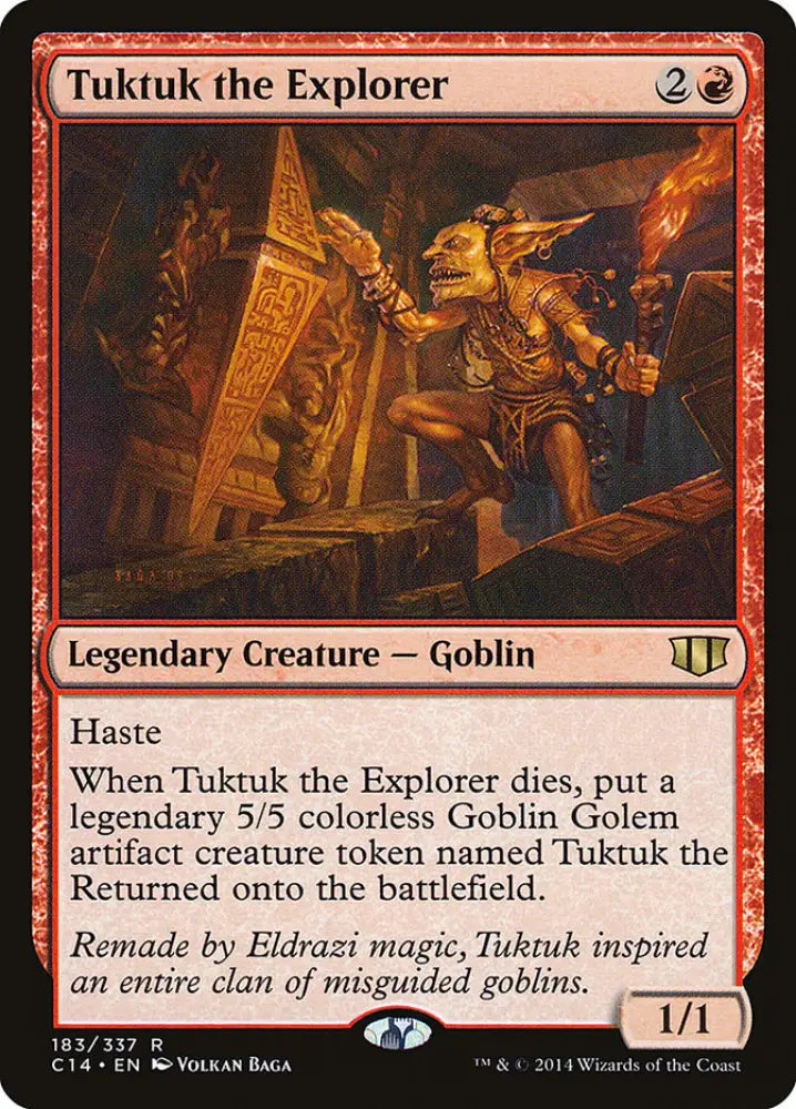 Tuktuk the Explorer [Commander 2014] - MTG Single