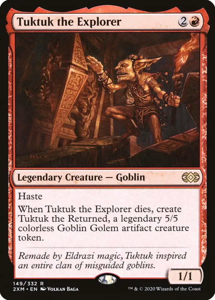 Tuktuk the Explorer [Double Masters] - MTG Single
