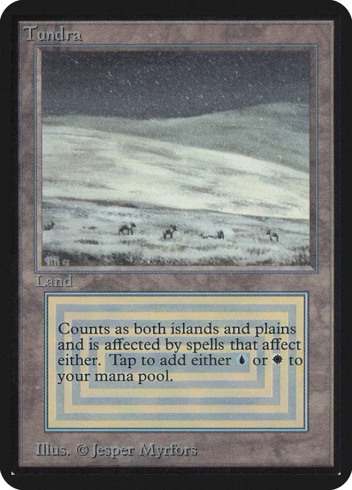 Tundra [Alpha Edition] - MTG Single