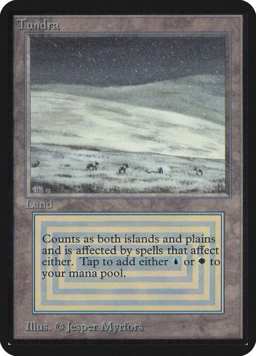 Tundra [Alpha Edition] - MTG Single