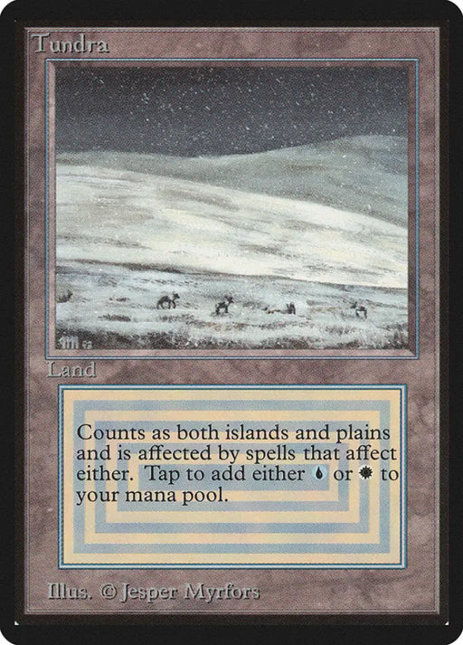 Tundra [Beta Edition] - MTG Single