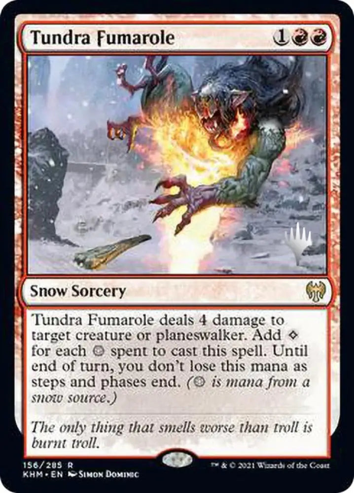 Tundra Fumarole (Promo Pack) [Kaldheim Promos] - MTG Single