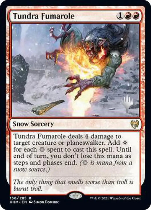 Tundra Fumarole (Promo Pack) [Kaldheim Promos] - MTG Single