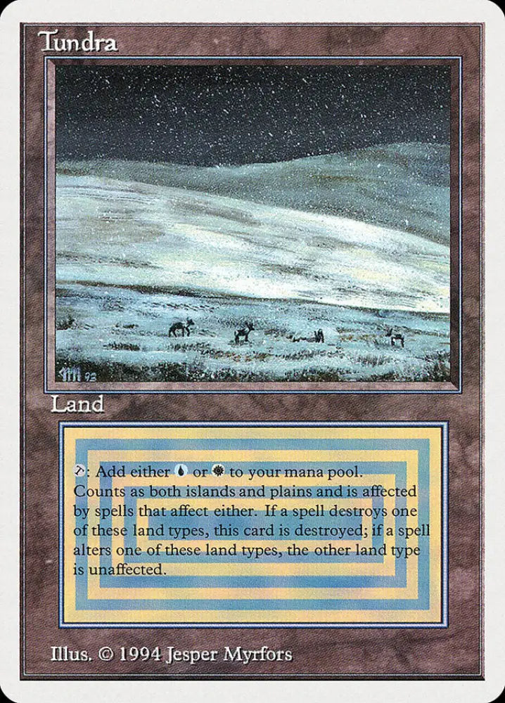 Tundra [Summer Magic / Edgar] - MTG Single