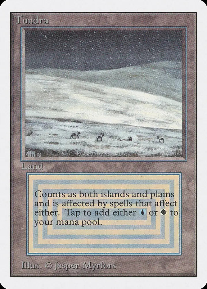 Tundra [Unlimited Edition] - MTG Single