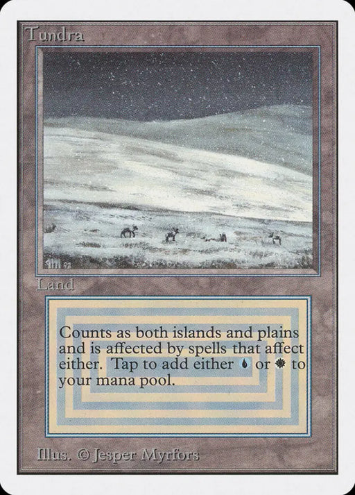 Tundra [Unlimited Edition] - MTG Single