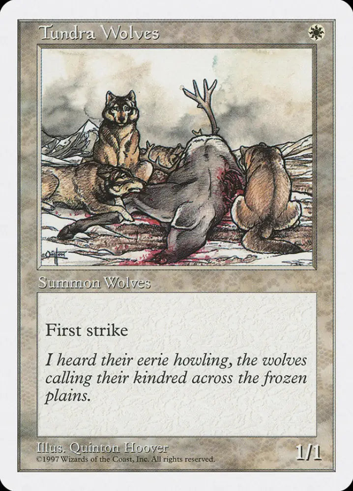 Tundra Wolves [Fifth Edition] - MTG Single