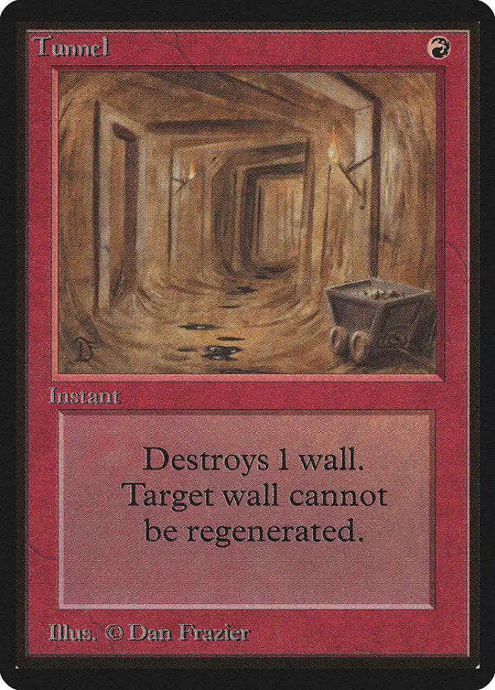 Tunnel [Beta Edition] - MTG Single