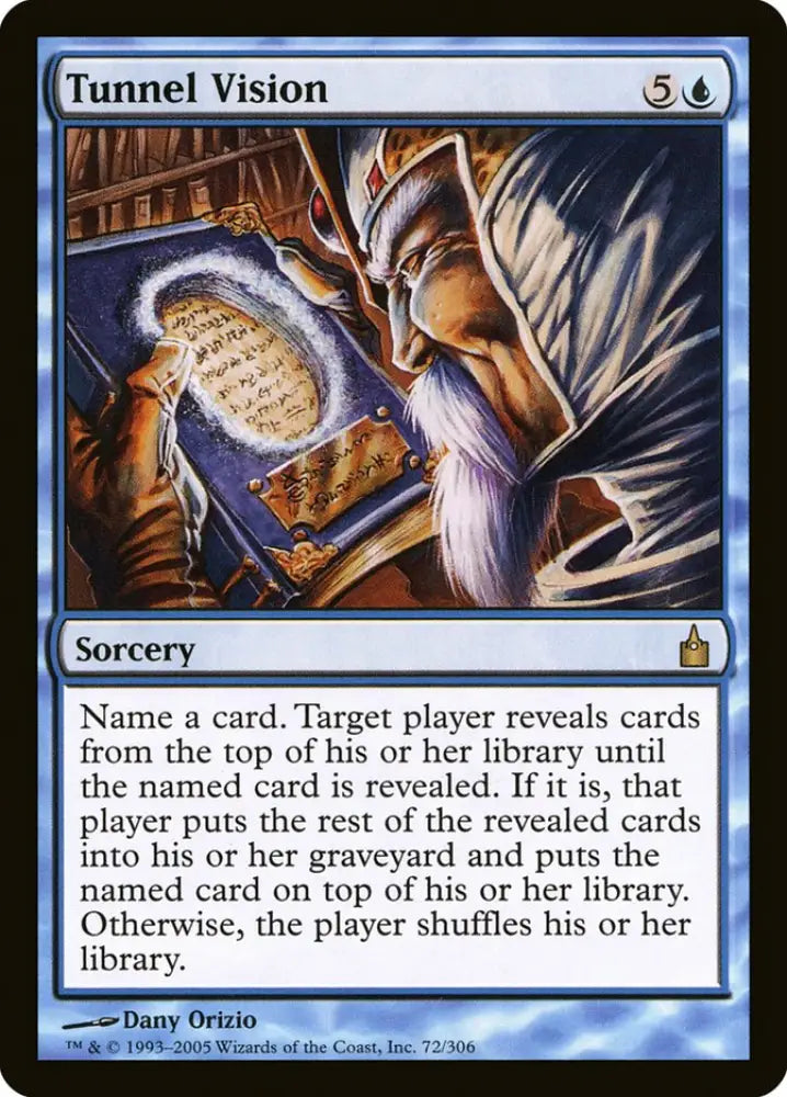 Tunnel Vision [Ravnica: City of Guilds] - MTG Single