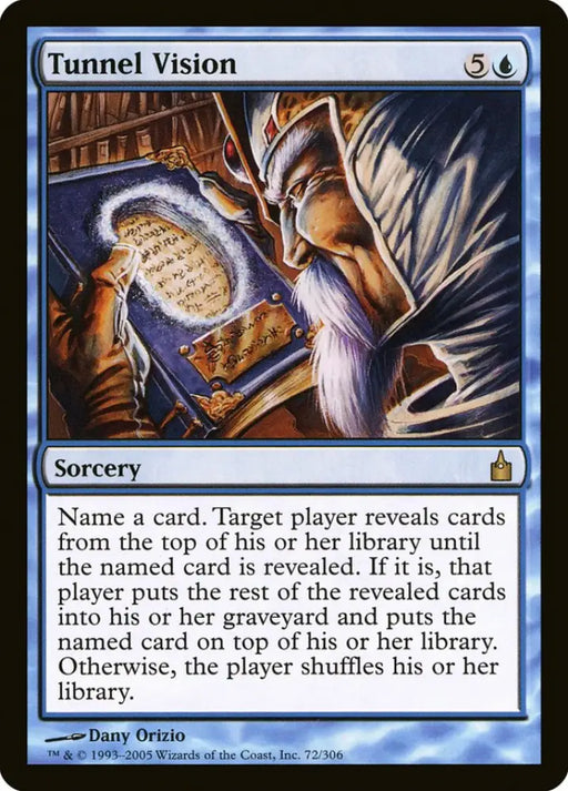 Tunnel Vision [Ravnica: City of Guilds] - MTG Single