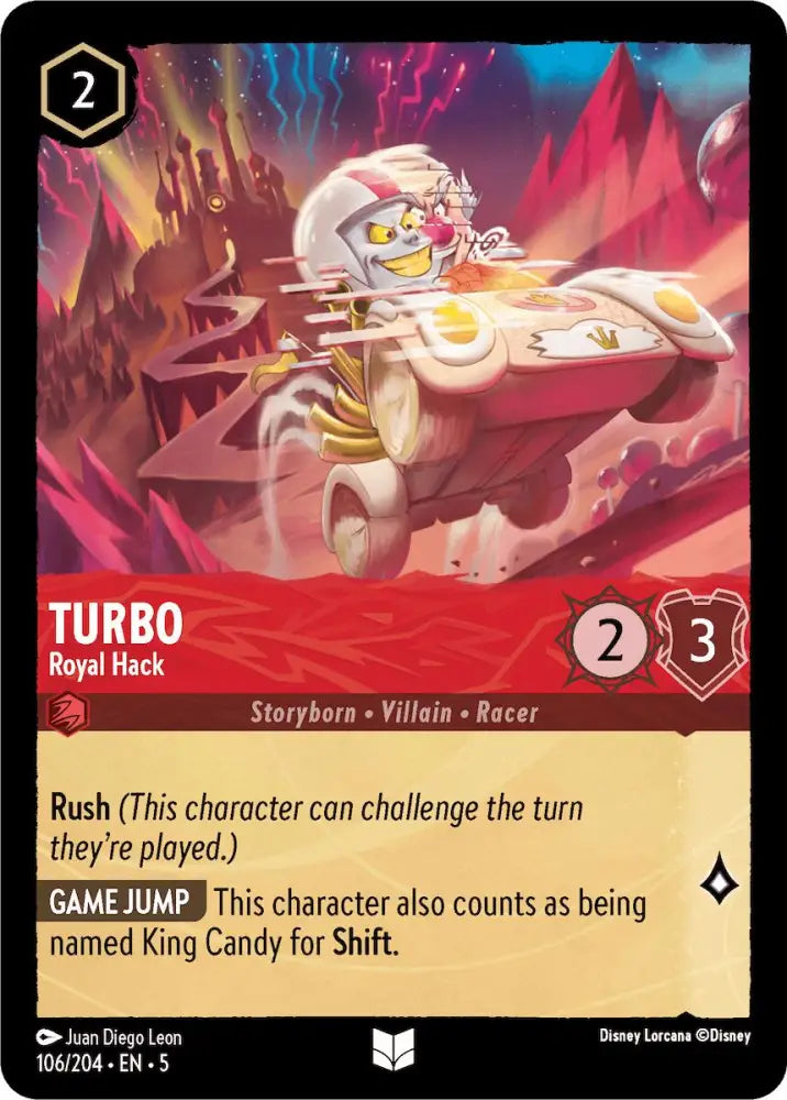 Turbo - Royal Hack (106/204) [Shimmering Skies] - Lorcana Single