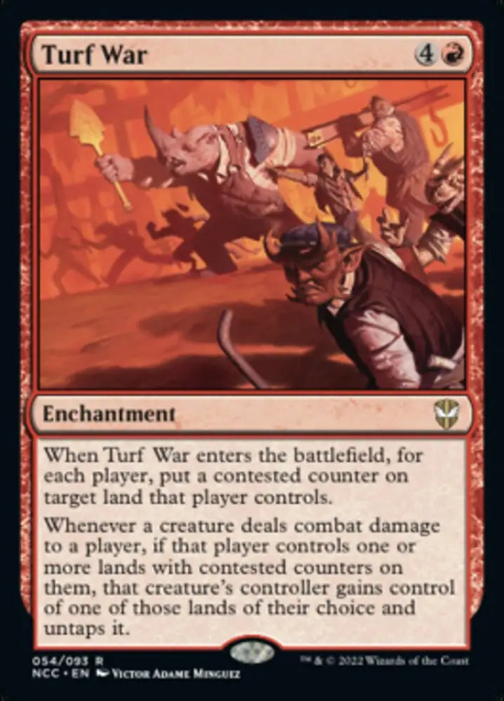 Turf War [Streets of New Capenna Commander] - MTG Single
