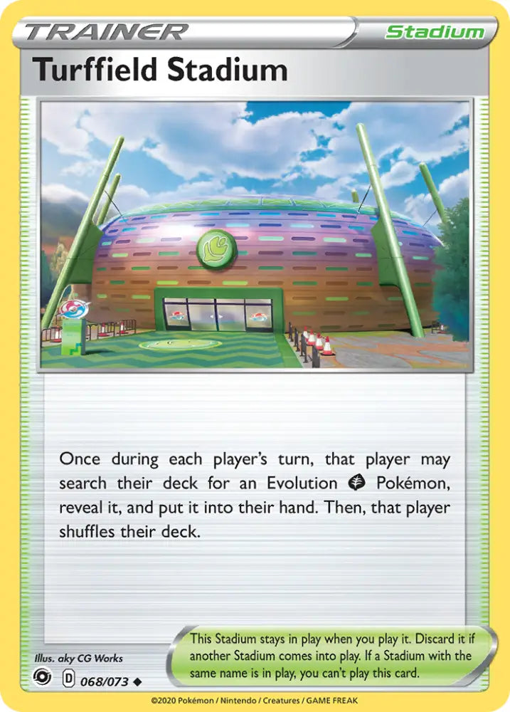 Turffield Stadium (068/073) [Sword & Shield: Champion’s Path] - Pokemon Single