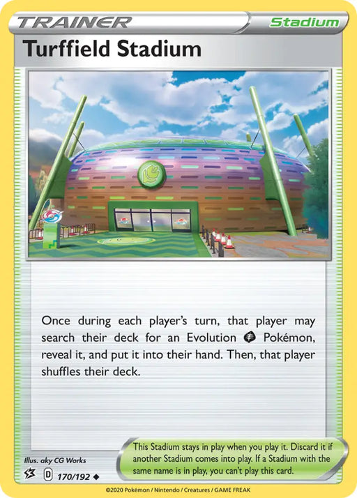 Turffield Stadium (170/192) [Sword & Shield: Rebel Clash] - Pokemon Single