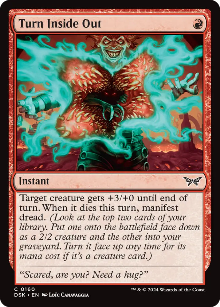 Turn Inside Out [Duskmourn: House of Horror] - MTG Single