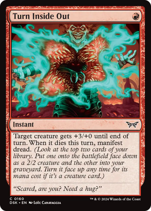 Turn Inside Out [Duskmourn: House of Horror] - MTG Single