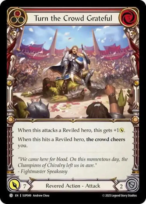 Turn the Crowd Grateful (Red) (SUP049) [Super Slam]