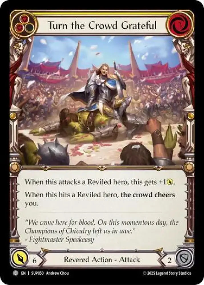 Turn the Crowd Grateful (Yellow) (SUP050) [Super Slam]