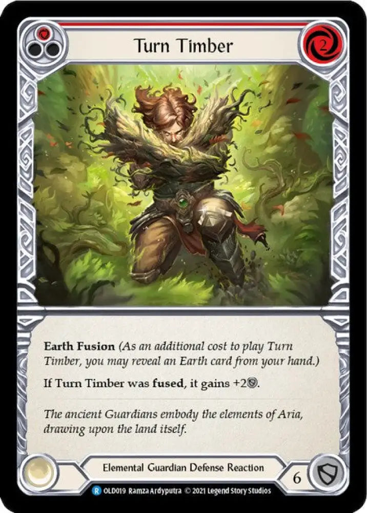 Turn Timber (Red) [Tales of Aria Blitz Deck] 1st Edition Normal - Flesh And Blood Single