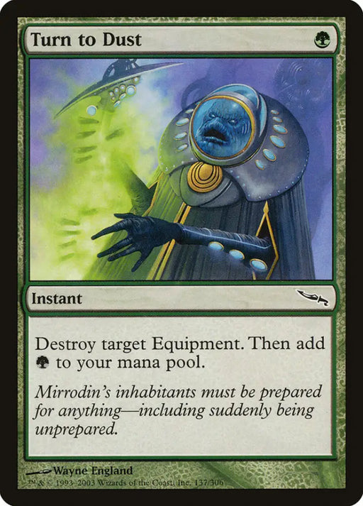 Turn to Dust [Mirrodin] - MTG Single