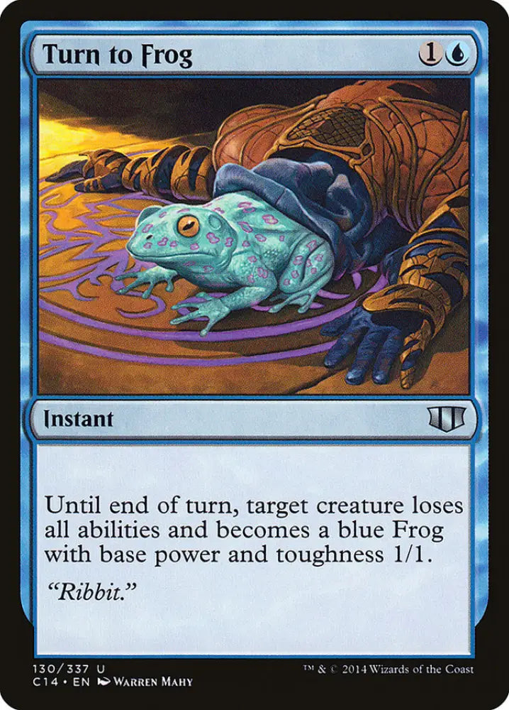 Turn to Frog [Commander 2014] - MTG Single