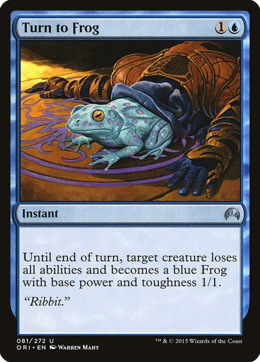 Turn to Frog [Magic Origins] - MTG Single