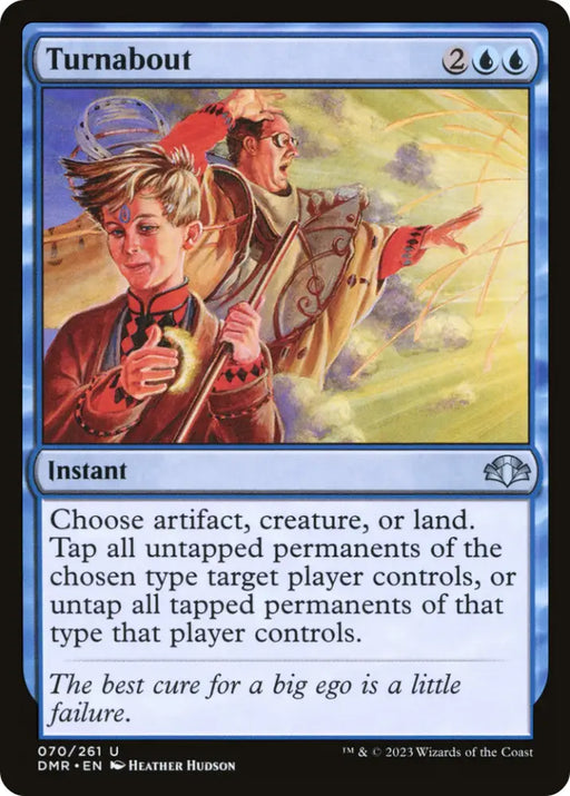 Turnabout [Dominaria Remastered] - MTG Single