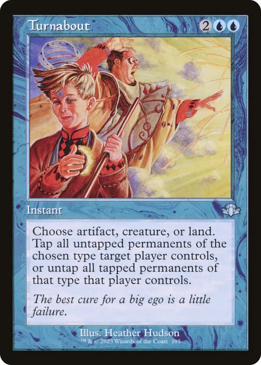 Turnabout (Retro) [Dominaria Remastered] - MTG Single