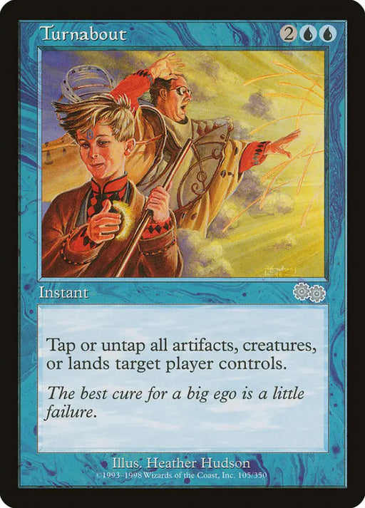 Turnabout [Urza’s Saga] - MTG Single