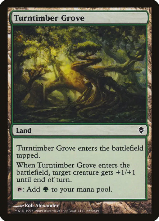 Turntimber Grove [Zendikar] - MTG Single
