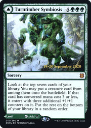 Turntimber Symbiosis // Turntimber Serpentine Wood [Zendikar Rising Prerelease Promos] - MTG Single