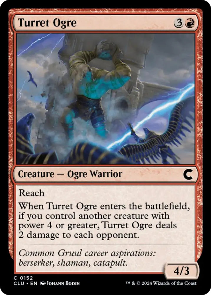 Turret Ogre [Ravnica: Clue Edition] - MTG Single