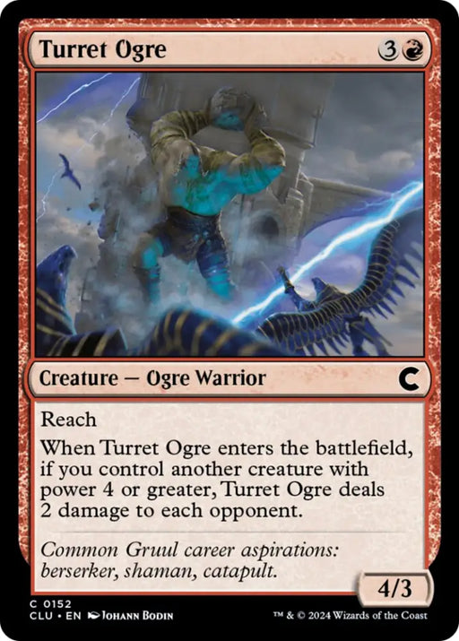 Turret Ogre [Ravnica: Clue Edition] - MTG Single