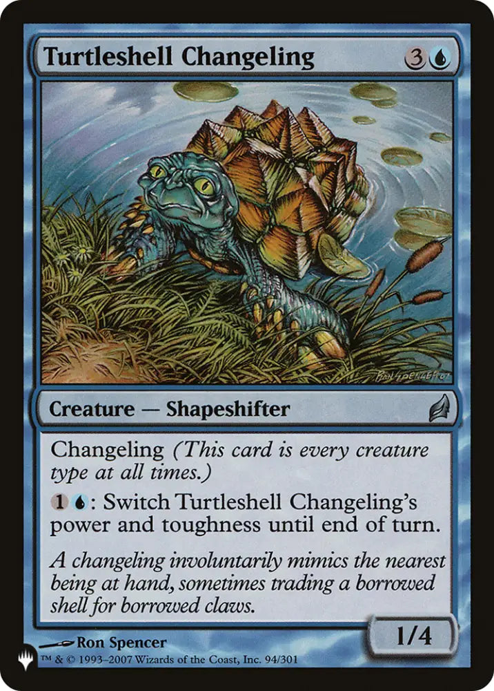 Turtleshell Changeling [The List] - MTG Single