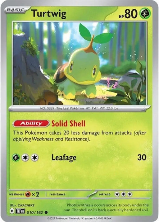 Turtwig (010/162) [Scarlet & Violet: Temporal Forces] - Pokemon Single