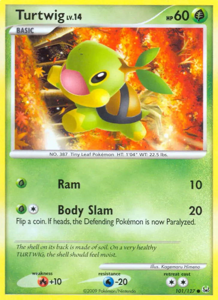 Turtwig (101/127) [Platinum: Base Set] - Pokemon Single