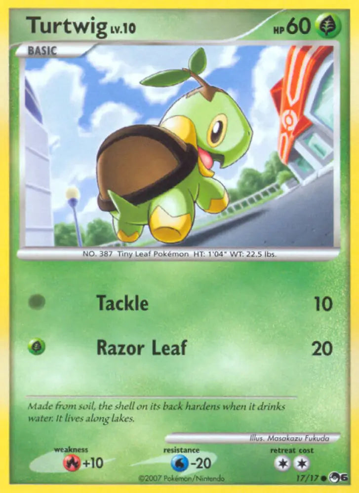 Turtwig (17/17) [POP Series 6] - Pokemon Single