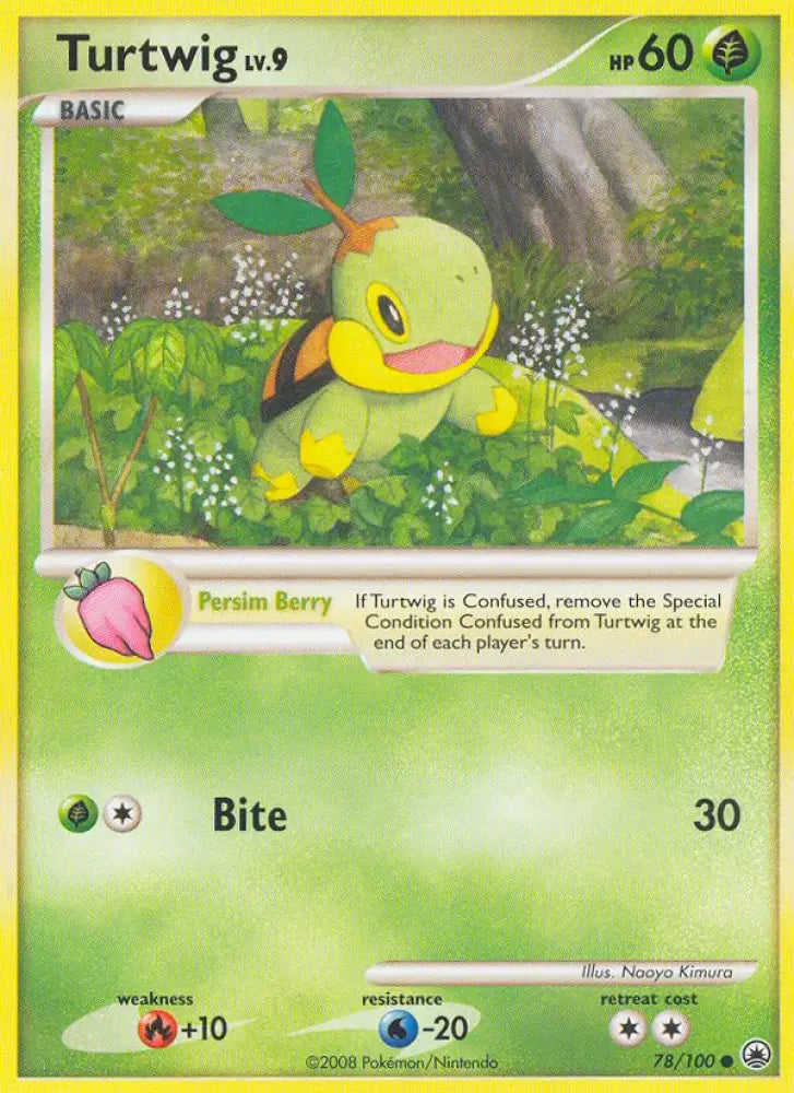 Turtwig (78/100) [Diamond & Pearl: Majestic Dawn] - Pokemon Single