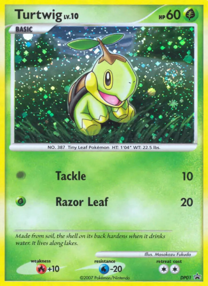 Turtwig (DP01) [Diamond & Pearl: Black Star Promos] - Pokemon Single