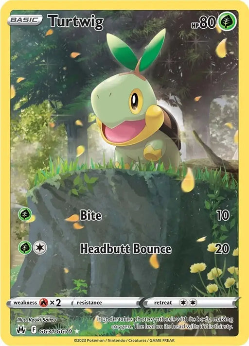 Turtwig (GG31/GG70) [Sword & Shield: Crown Zenith] - Pokemon Single
