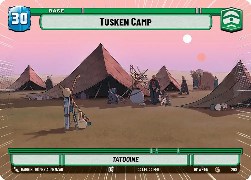 Tusken Camp // Shield (Hyperspace) (298 // T06/05) [Homeworlds]