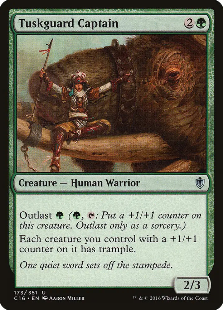 Tuskguard Captain [Commander 2016] - MTG Single