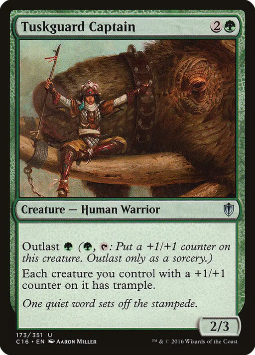 Tuskguard Captain [Commander 2016] - MTG Single