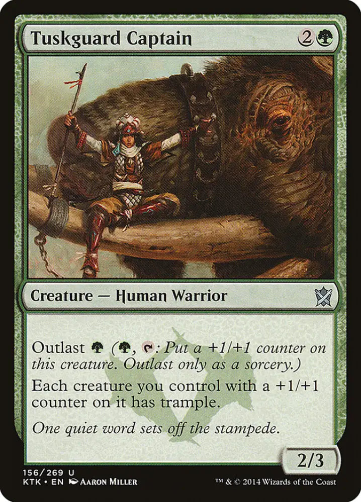 Tuskguard Captain [Khans of Tarkir] - MTG Single