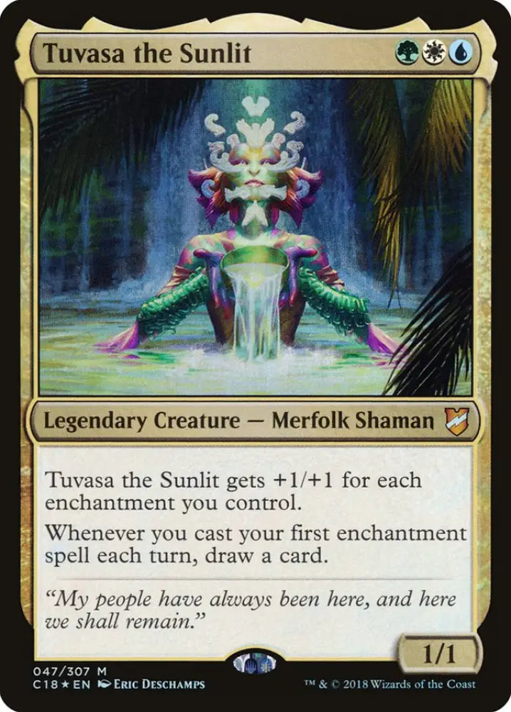 Tuvasa the Sunlit [Commander 2018] - MTG Single