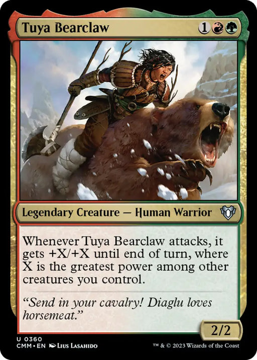 Tuya Bearclaw [Commander Masters] - MTG Single