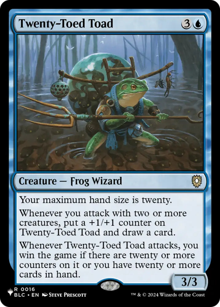Twenty-Toed Toad [The List] - MTG Single