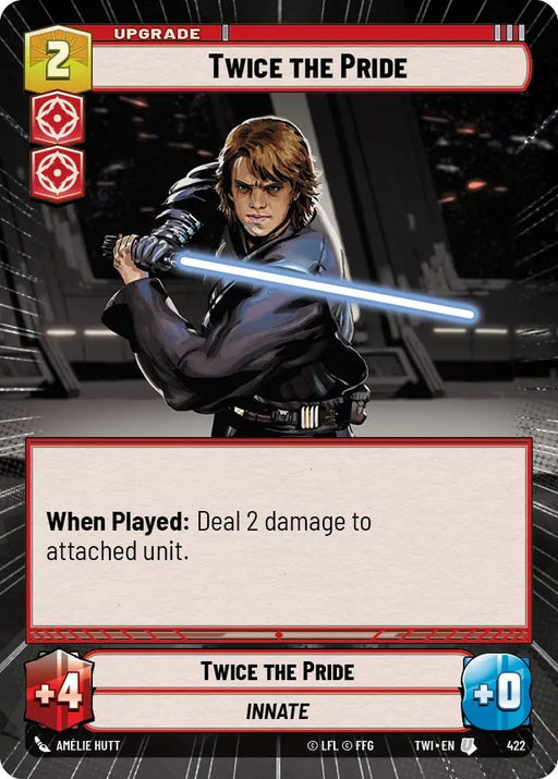 Twice the Pride (Hyperspace) (422) [Twilight of the Republic] - Star Wars: Unlimited Single